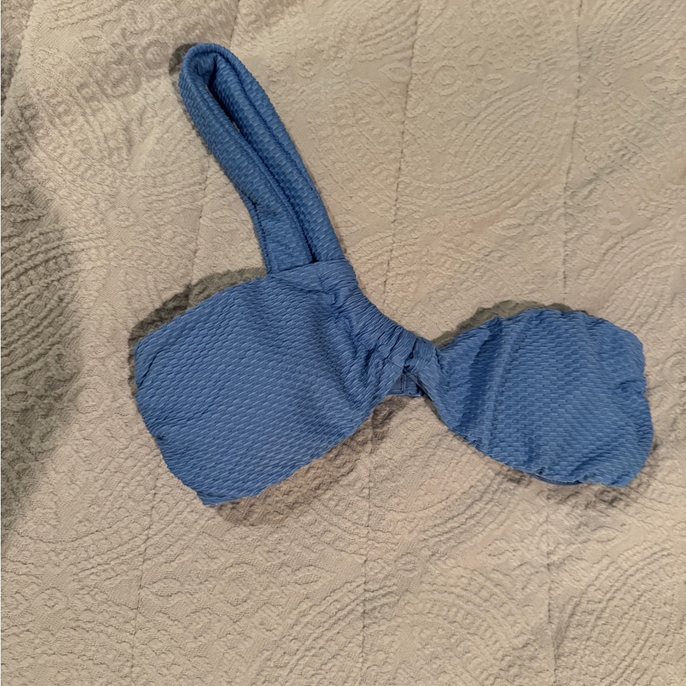 Blue aerie bikini top!!